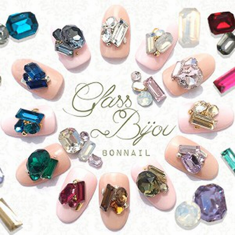 ジェルネイル ストーン アート パーツ ビジュー デコ Bonnailガラスビジューmix A0251 通販 Lineポイント最大1 0 Get Lineショッピング