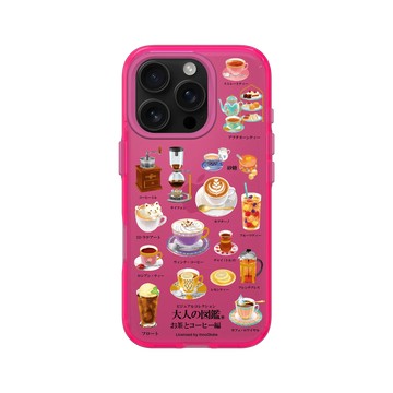 iPhone 16 Pro Clear 粉漾桃 - 大人の図鑑 - 茶與咖啡編