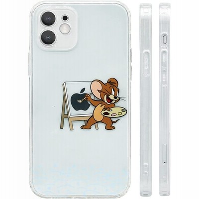 トムとジェリー Iphone Se 第2世代 用 ケース 可愛い クリア スマホケース 全機種対応 かわいい あいふぉん Jerryがアップルマークを 通販 Lineポイント最大get Lineショッピング