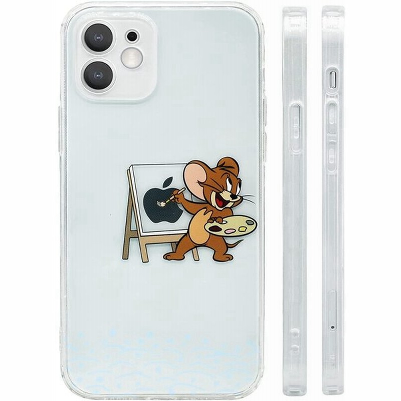 トムとジェリー Iphone Se 第2世代 用 ケース 可愛い クリア スマホケース 全機種対応 かわいい あいふぉん Jerryがアップルマークを 通販 Lineポイント最大get Lineショッピング