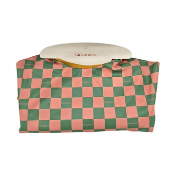 Grech & Co 防水罩衫 尺寸：35cmx68cm  格紋  1件