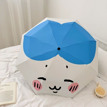 雨傘 陽傘 摺疊傘🎀 可愛害羞小八雨傘女ins晴雨兩用防曬傘卡通紫外線自動遮陽太陽傘