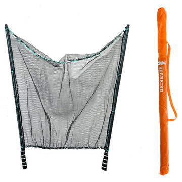 熊王 兒童撈網  黑色 + 橘色  1個