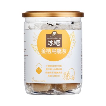 蜜思朵 冰糖金桔烏龍茶 在欉蜜漬金桔果乾 輕焙高山金萱烏龍 尾韻勻潤回甘  204g  1罐