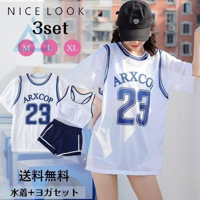 控えめ ファッション体型カバー 水着 レディース Tシャツ 中学生 高校生 10代 スポーティー 3点 少女 小胸にもぴったり 夏 韓国 通販 Lineポイント最大get Lineショッピング