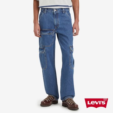 Levi s Workwear工裝系列男款STAYLOOSE 多蓋袋設計工裝褲