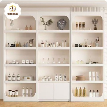 【臺灣公司 可打統編】免運 書架 鋼架書架 展示柜產品化妝品貨架樣品美容院置物架美甲多層玻璃門陳列柜子 可開發票 全館八折 工廠現貨直銷 新品特價 y1172