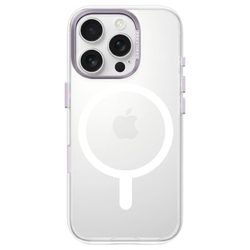 DEVILCASE 惡魔防摔殼 標準版  iphone16 pro max  透明殼 + 鳶尾紫按鍵