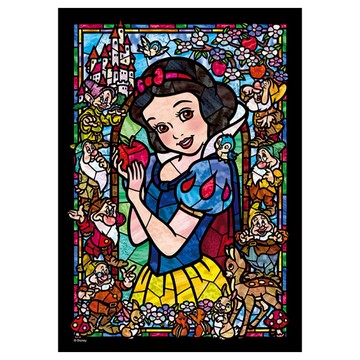 Tenyo 透明彩繪玻璃拼圖 DSG-266-957 25.7 x 18.2cm  266片  白雪公主  1套