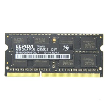 G筆記本內存條 三代8GB PC3L-12800S 低電壓版