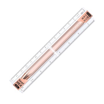 IWI 蒙恬 TOOLHEX 鋁合金中性筆  鏡面炫彩效果  六角形筆身  1支  柔光粉