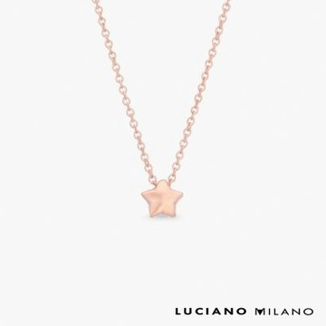 LUCIANO MILANO 星漫 純銀項鍊(玫瑰金色)