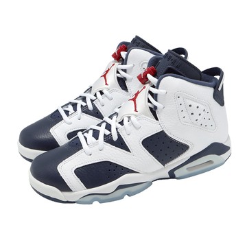 [ACS] Nike 休閒鞋 Air Jordan 6 Retro GS 大童 女鞋 白 藍 AJ6 喬丹 384665-164