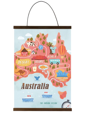 海報夾 磁吸掛軸 北歐ins風木質海報夾實木畫框日歷相片畫夾 掛畫牆面裝飾畫報插畫『xy9993』