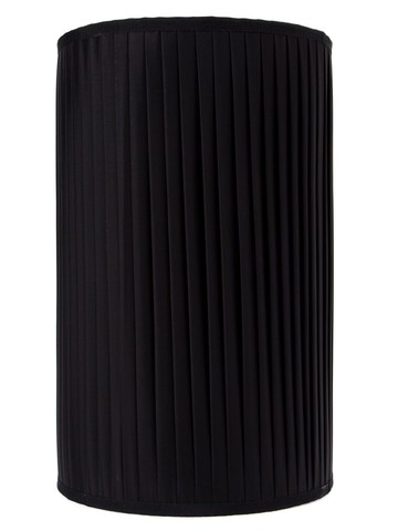 Fornasetti - pleated lamp shade - unisex - Silk - One Size - Black