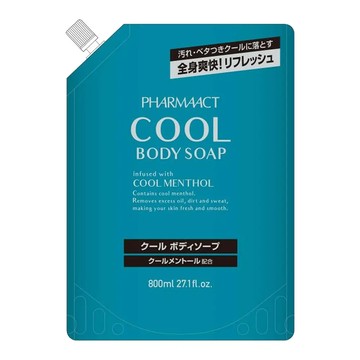 KUM熊野清涼沐浴乳補充包800ml