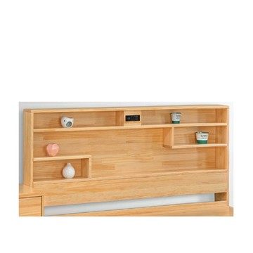 AS雅司-新世界5尺實木床片-155*17*107cm