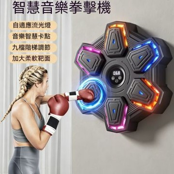 音樂拳擊機 家用健身靶 拳擊機 音樂墻靶 拳擊靶 智能散打靶 訓練靶 訓練器材