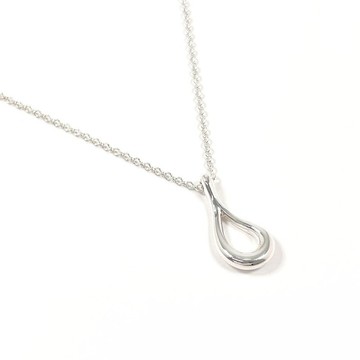 【日本直郵 二手美品】蒂芙尼 TIFFANY&Co. 項鍊 Open Tear Drop Elsa Peretti 銀 925