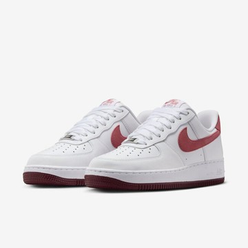 S.G Nike W Air Force 1 '07 FQ7626-100 女 休閒鞋 運動 經典 AF1 穿搭 白紅