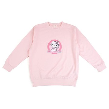 【震撼精品百貨】Hello Kitty 凱蒂貓~日本三麗鷗SANRIO KITTY長袖休閒上衣-圓框*36760