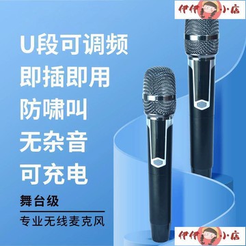 風 樂新款專業級U段無線麥克風KTV動圈麥克風演唱會會議話筒