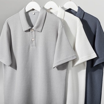 🔥免運 台灣現貨🔥男士Polo衫 短袖男 馬球T恤 基礎款Polo 韓系休閒上衣 男士短袖T恤 情侶款Polo 清爽透氣