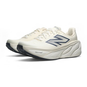 NEW BALANCE 慢跑鞋 FRESH FOAM X MORE V5 米白 寬楦 女 WMORCF5