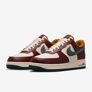 S.G Nike Air Force 1 07 LV8 休閒鞋 男鞋 米白 酒紅 HQ3612-113 AF1 復古鞋
