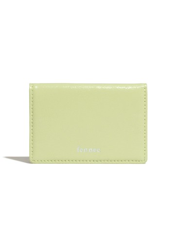 Crinkle Soft Card Case_Sage Mint