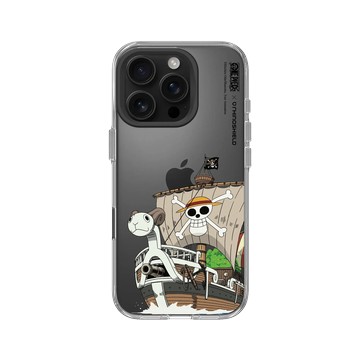 iPhone 16 Pro Clear Case（相機按鈕） 透明 - 航海王 One Piece - 海賊團系列-黃金梅利號