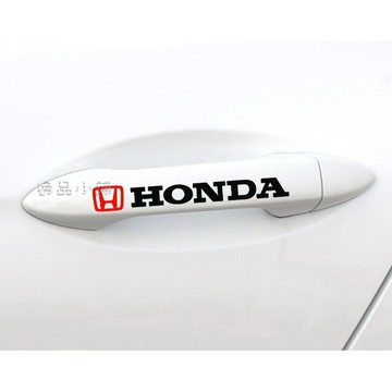 【逸品汽車百貨】HONDA 喜美CIVCI 雅歌 門把貼紙 防水 4入裝 8代 9代 K6 K8 K11 K9