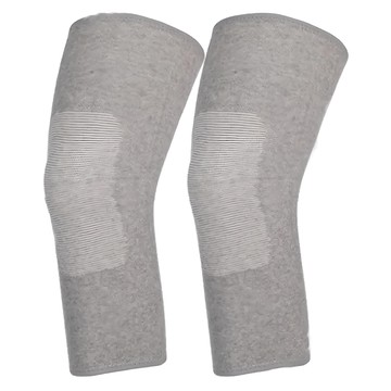 A-ZEAL 高效能石墨烯加壓護膝 灰色 M 1雙 運動防護 膝關節支撐