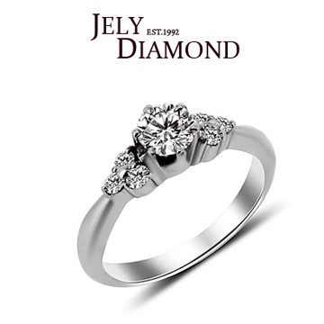 【JELY】唯美 GIA 0.30克拉八心八箭美鑽戒