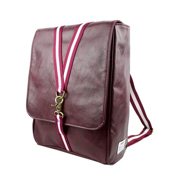 紫色鉤扣兩用後背包【am-0297】