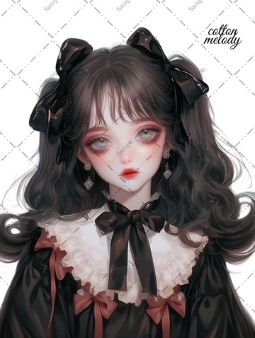 original sticker no.970 人物貼紙 原創貼紙 人物貼紙 女孩貼紙 原創人物貼紙