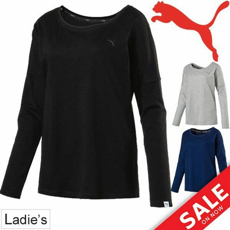 長袖シャツ レディース プーマ Puma トレーニング ランニング シンプル Tシャツ 女性用 ジム トップス スポーツウェア 通販 Lineポイント最大0 5 Get Lineショッピング
