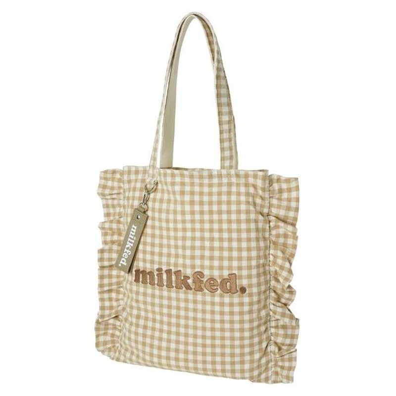 トートバッグ バッグ ミルクフェド MILKFED COOPER FRILL TOTE