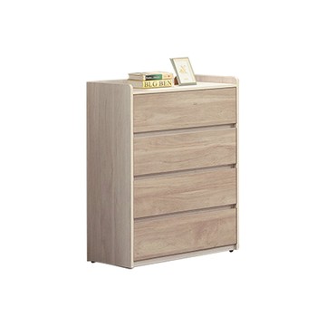 本木-雪芙 淺白雙色四斗櫃四斗櫃