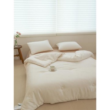 A類李官奇55%大豆纖維冬被春秋被加厚單人棉被芯被子大豆被保暖棉