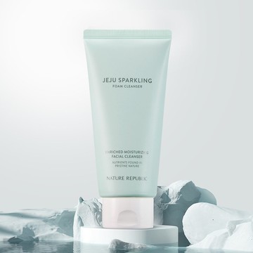 Nature Republic 濟州透亮泉水洗面乳 高保濕洗面乳 - 300ml