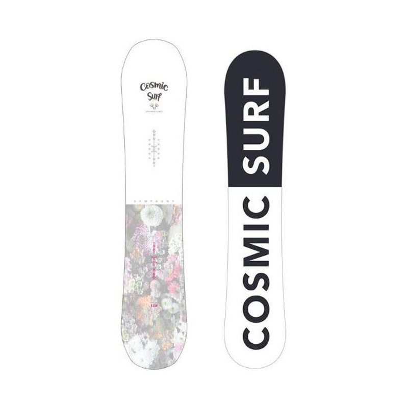 スノーボードセット139cmレディース COSMIC SURF CHRISTA - ボード