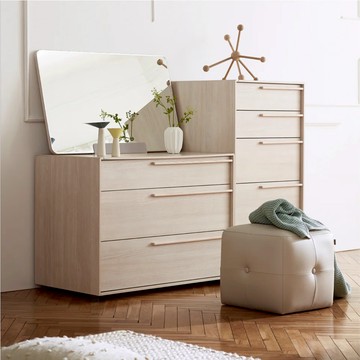 【iloom 怡倫家居】CUSINO 600型5層抽屜櫃 衣櫃 櫃子 拉門櫃 衣櫥