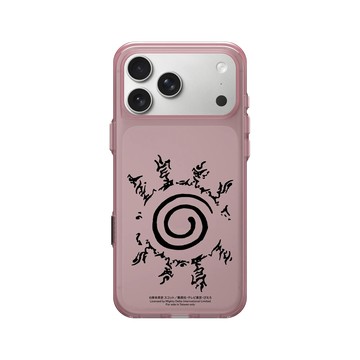 iPhone 17 Pro Max Clear (相機按鈕) 晶醺玫 - 火影忍者 Naruto - LOGO系列-八卦封印