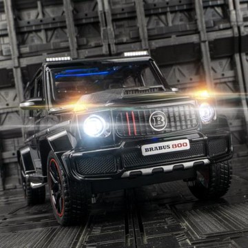 建元DC24251仿真大G越野車合金汽車模型G800吉普車男孩回力玩具車