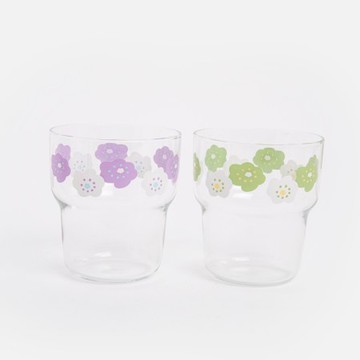 SOU.SOU玻璃杯350mLx2入 微笑