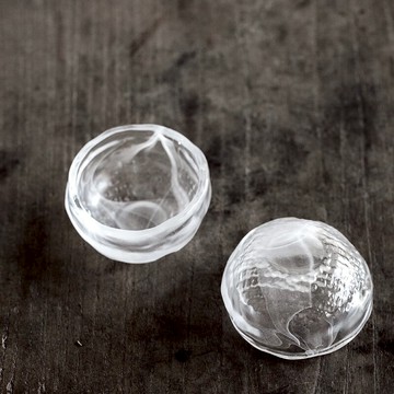 一笑間|云霧玻璃茶杯 品茗杯 功夫琉璃主人杯冰凍燒1入