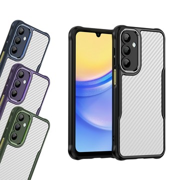 RUGGED SHIELD 領先Pro 三星 Galaxy A16 5G 鋁合金鏡頭框 碳纖紋防摔殼 手機殼
