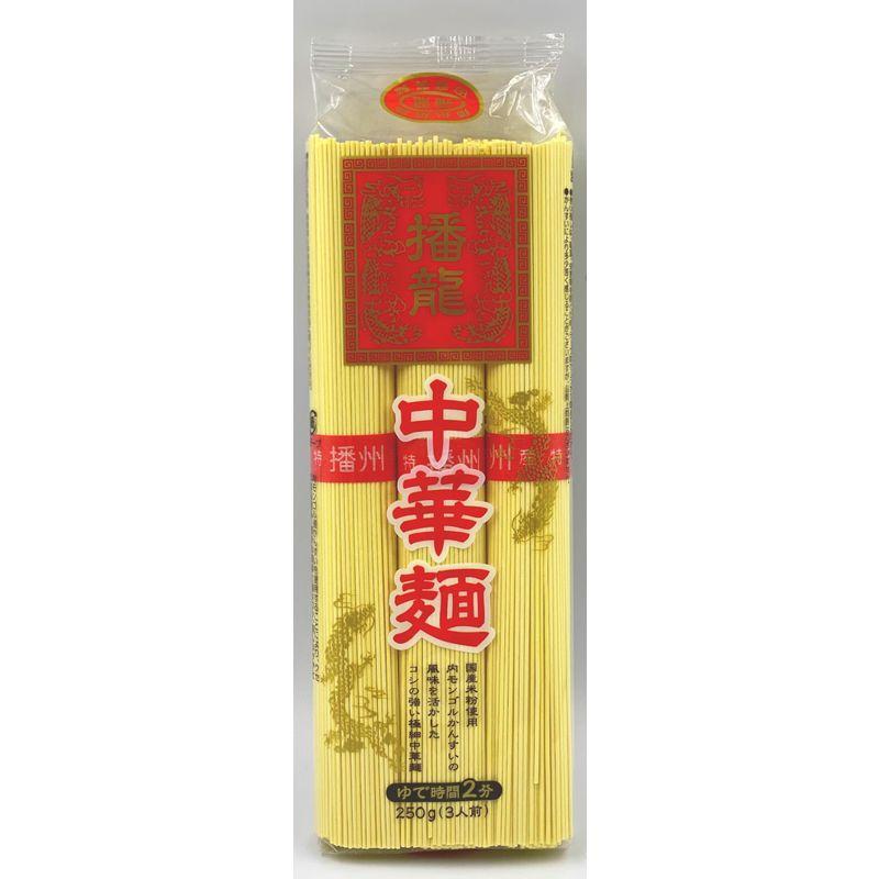 田靡製麺 播龍中華麺(米粉入り) 250g×5個