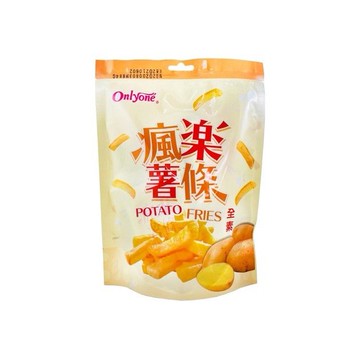 台灣海龍王~瘋樂薯條(72g) 台版薯條三兄弟 鹽味薯條